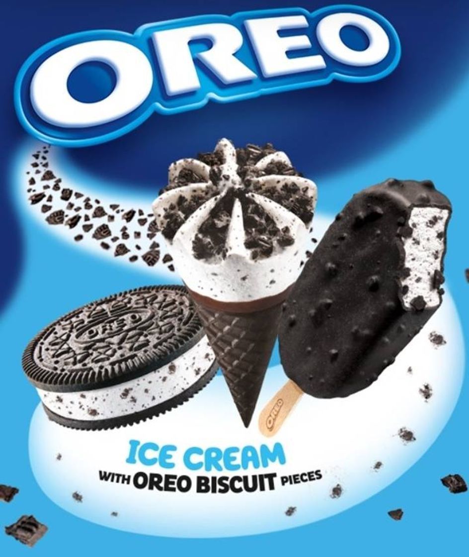 Producto Helado oreo