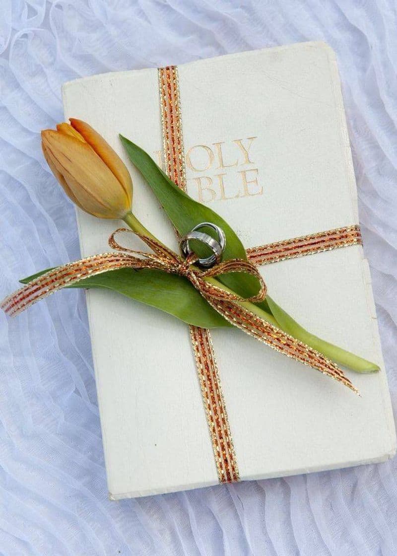 Fashion Biblia para boda decorada