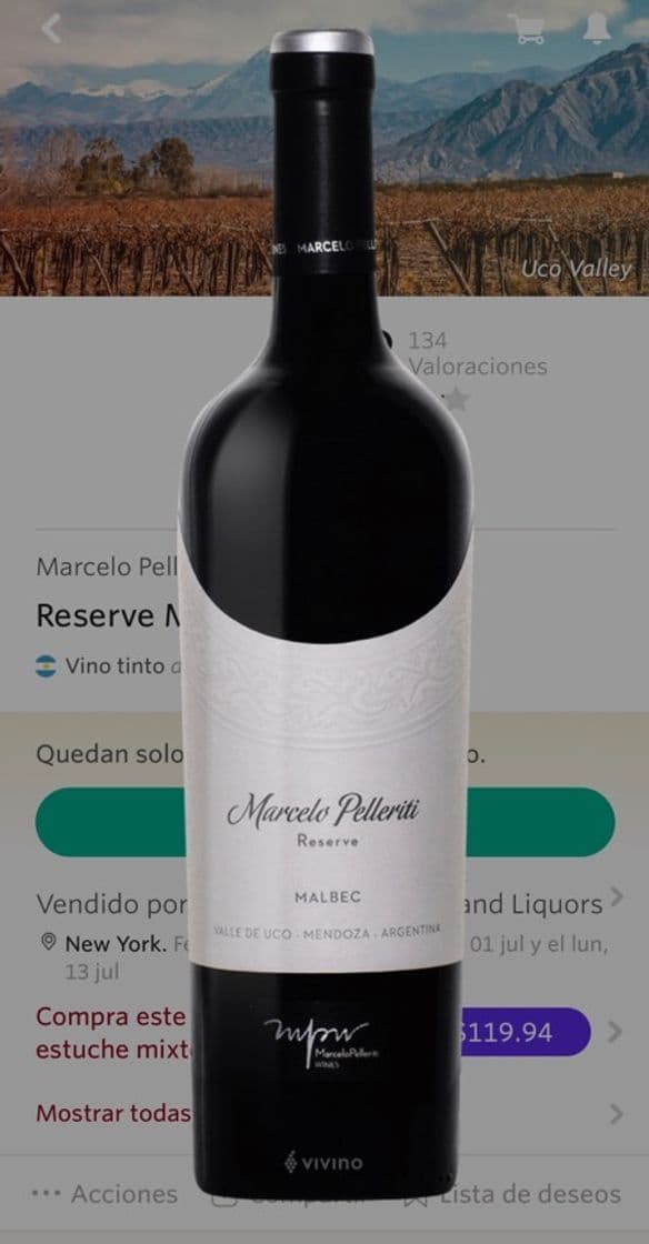 Fashion Marcelo pelleriti Malbec