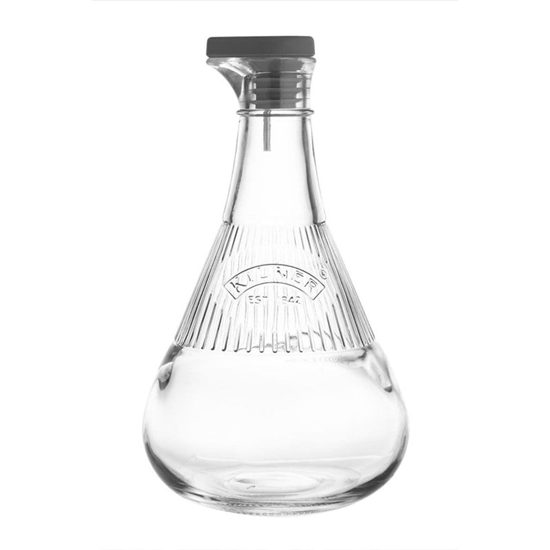 Fashion Aceitera con tapón de silicona 500 ml - Cristal - Kilner