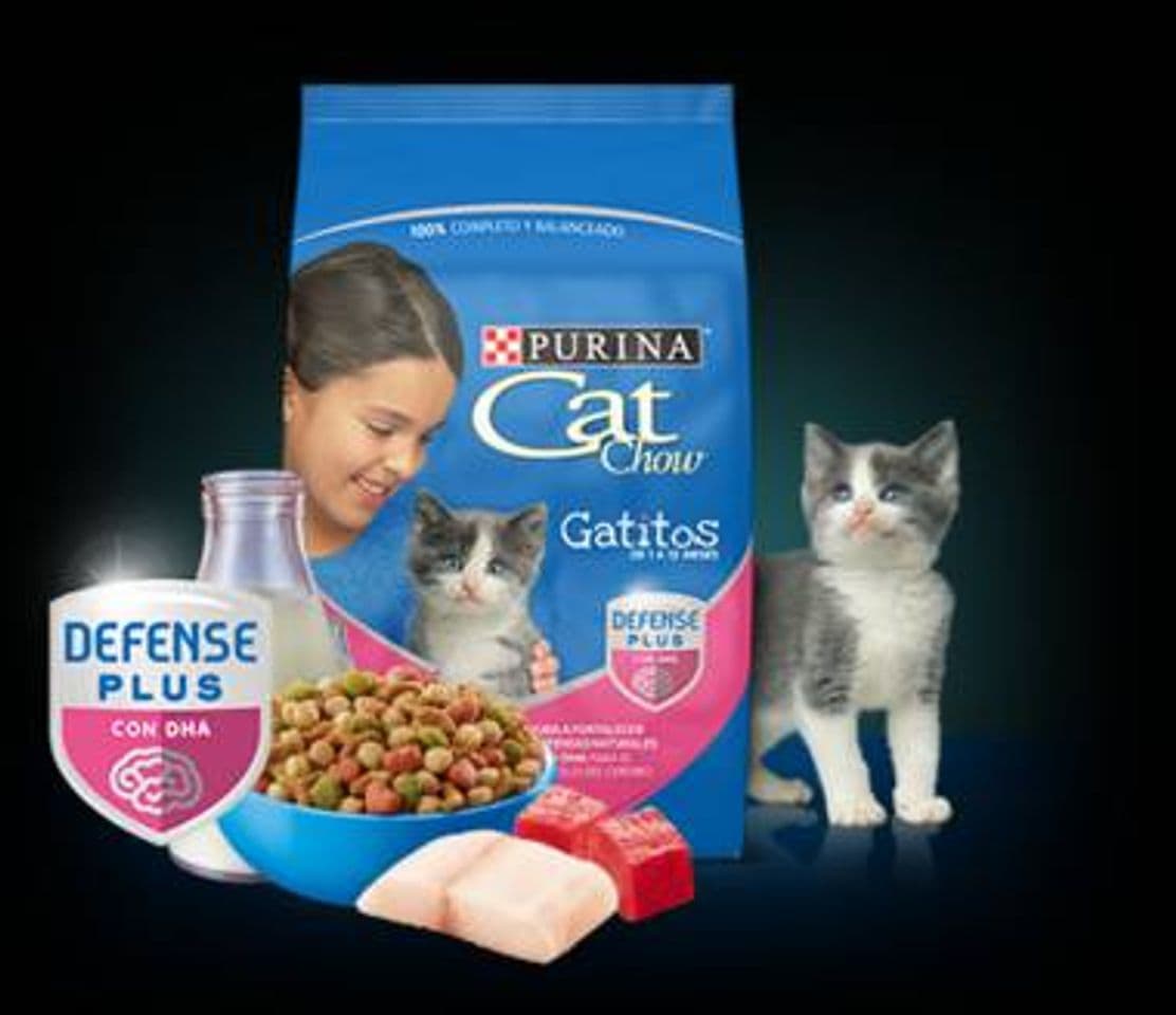 Fashion Purina® Cat Chow® Gatitos Defense  