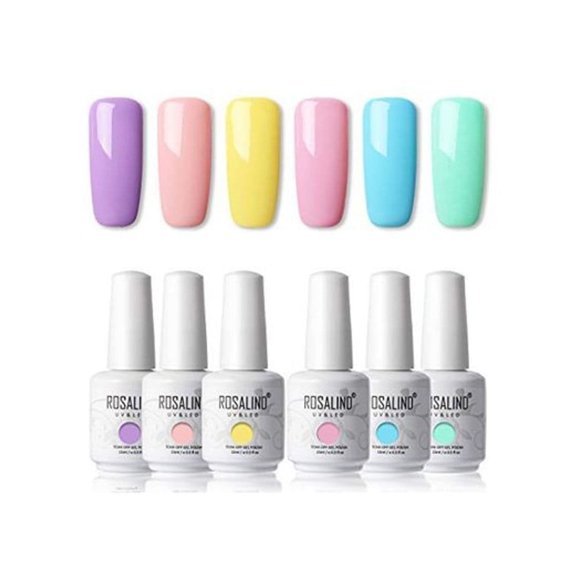 Producto ROSALIND 15ml Esmaltes Semipermanentes de Uñas en Gel UV LED