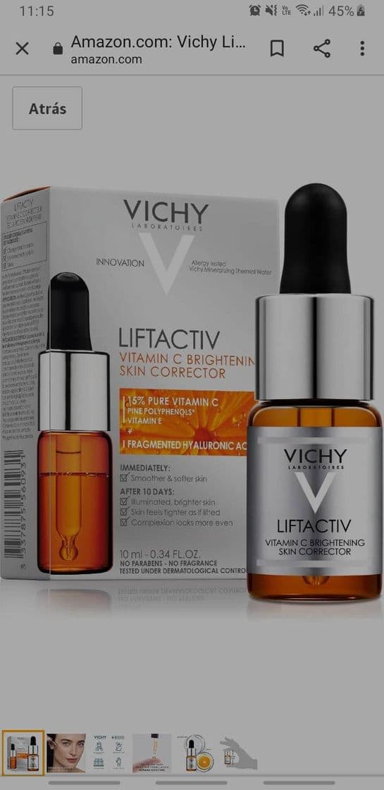 Product Suero de Vitamina C de Vichy LiftActiv 