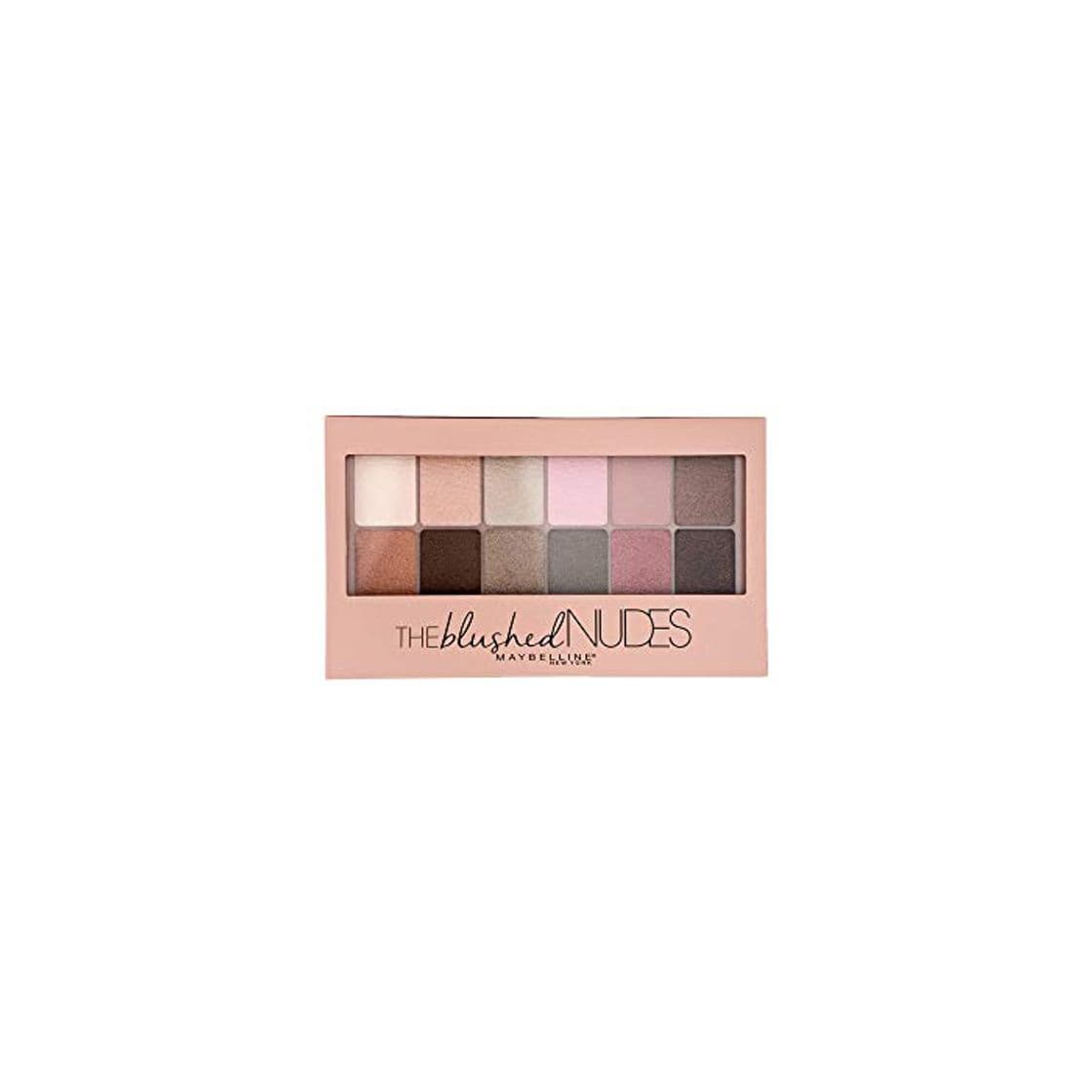 Beauty Paleta de Sombras de Ojos The Blushed Nudes, de Maybelline