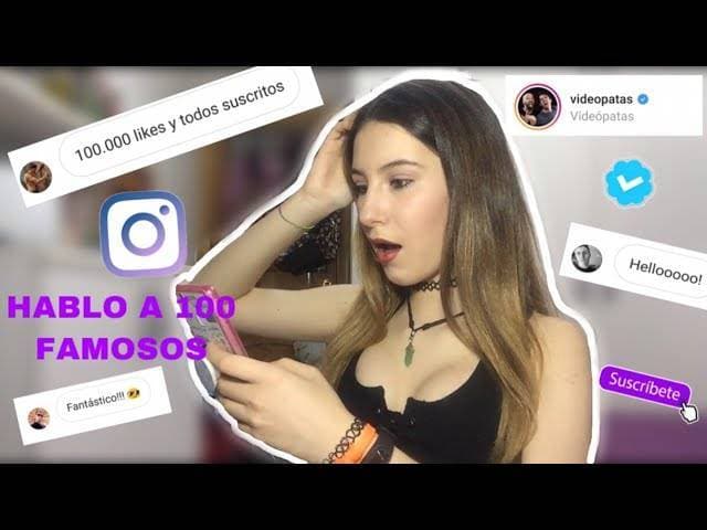 Moda Hablo a 100 famosos y me contestan 