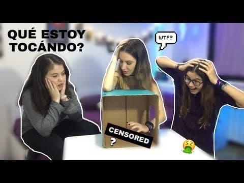 Moda ADIVINA LO QUE HAY EN LA CAJA A CIEGAS 