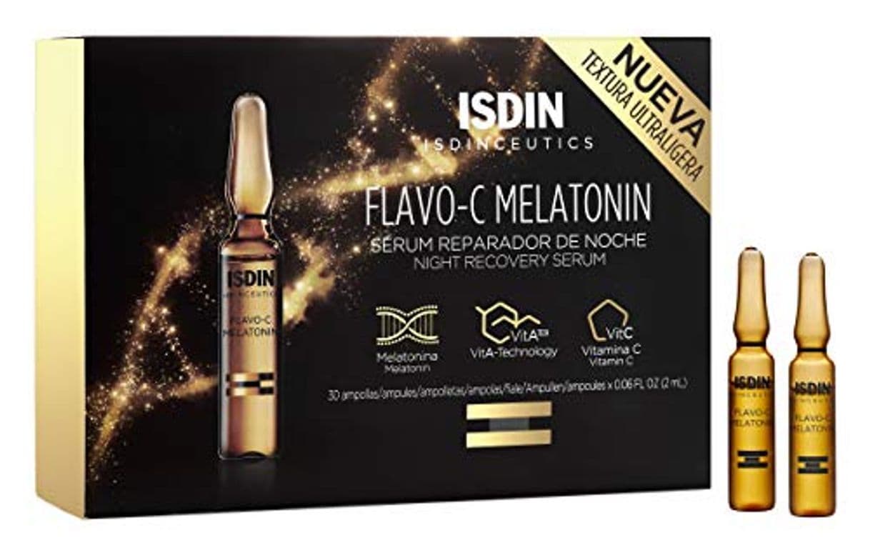 Beauty ISDINCEUTICS Flavo-C Melatonin Facial Antioxidante de Noche 30 ampollas