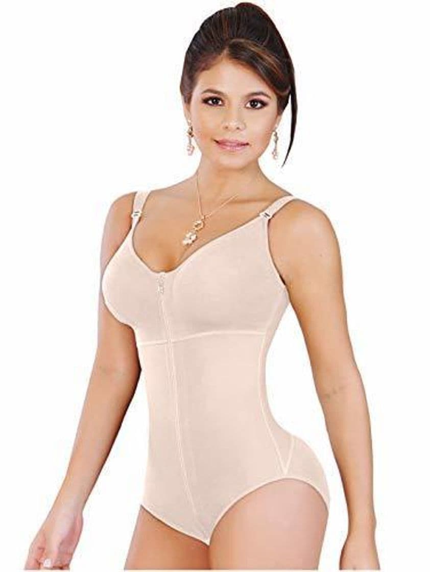 Producto Fajas Salome 0420 Reductoras y Moldeadoras para Mujer con Brasier Beige S