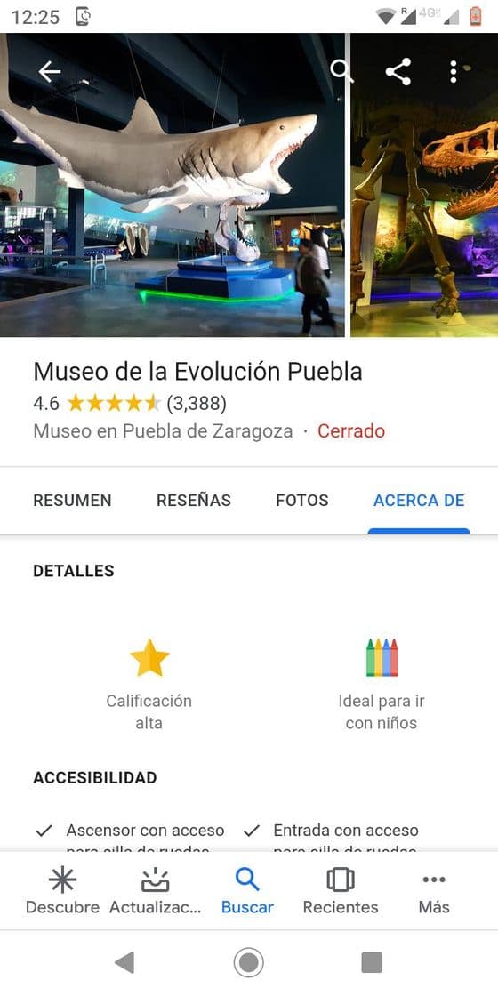 Place Museo de la Evolución Puebla