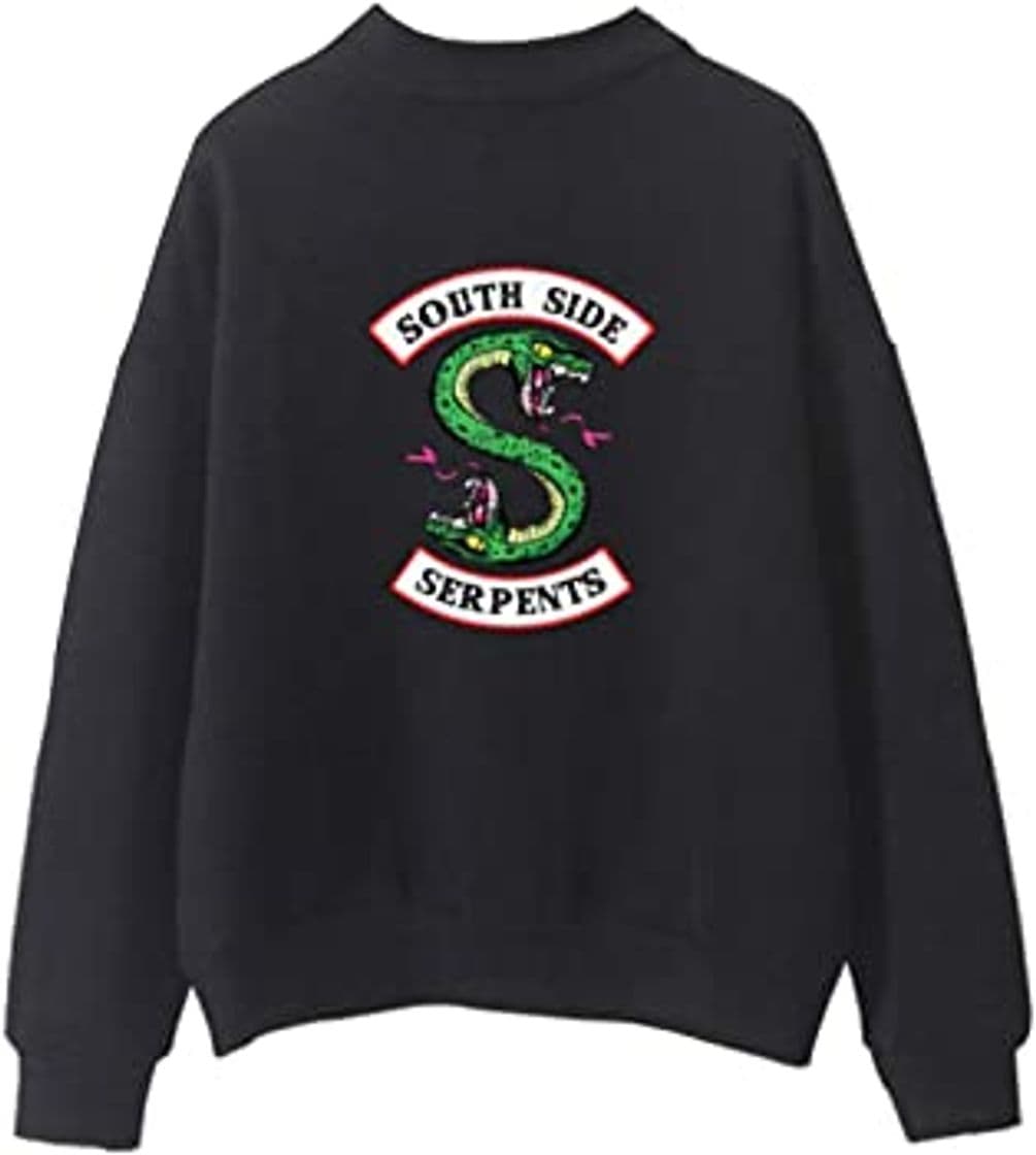 Fashion EMILYLE Unisex Riverdale Serpiente Sudadera con Capucha Manga Larga Moda para Hombres