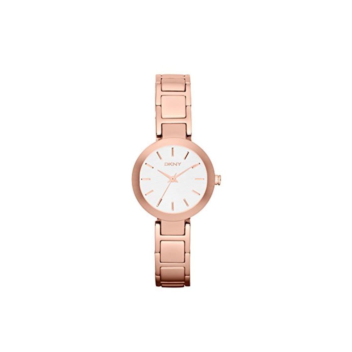 Moda DKNY Reloj analogico para Mujer de Cuarzo con Correa en Acero Inoxidable NY2400