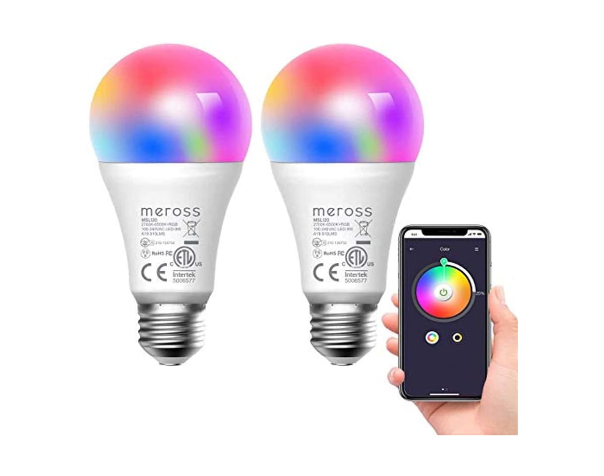 Producto Bombilla LED Inteligente, Wi-Fi Bombilla, Luces Cálidas