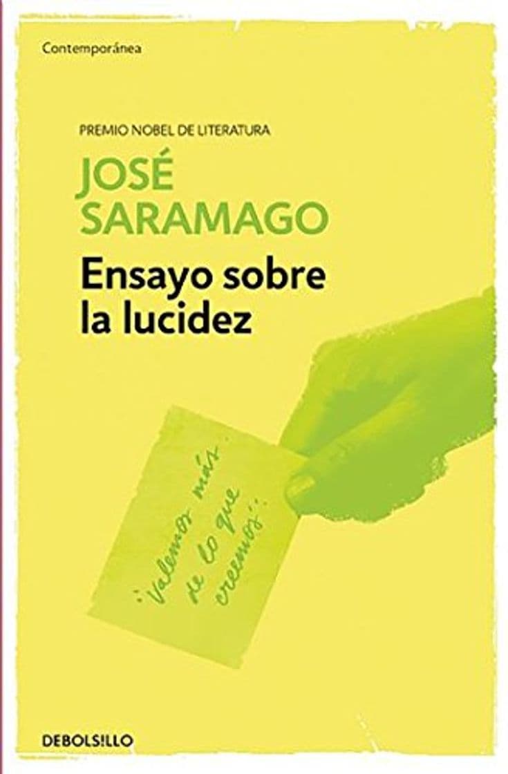 Libro Ensayo sobre la lucidez