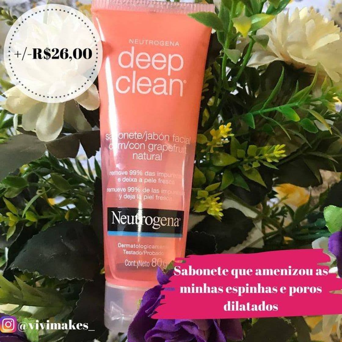 Fashion Sabonete Facial Deep Clean Grapefruit, Neutrogena, 80 g

