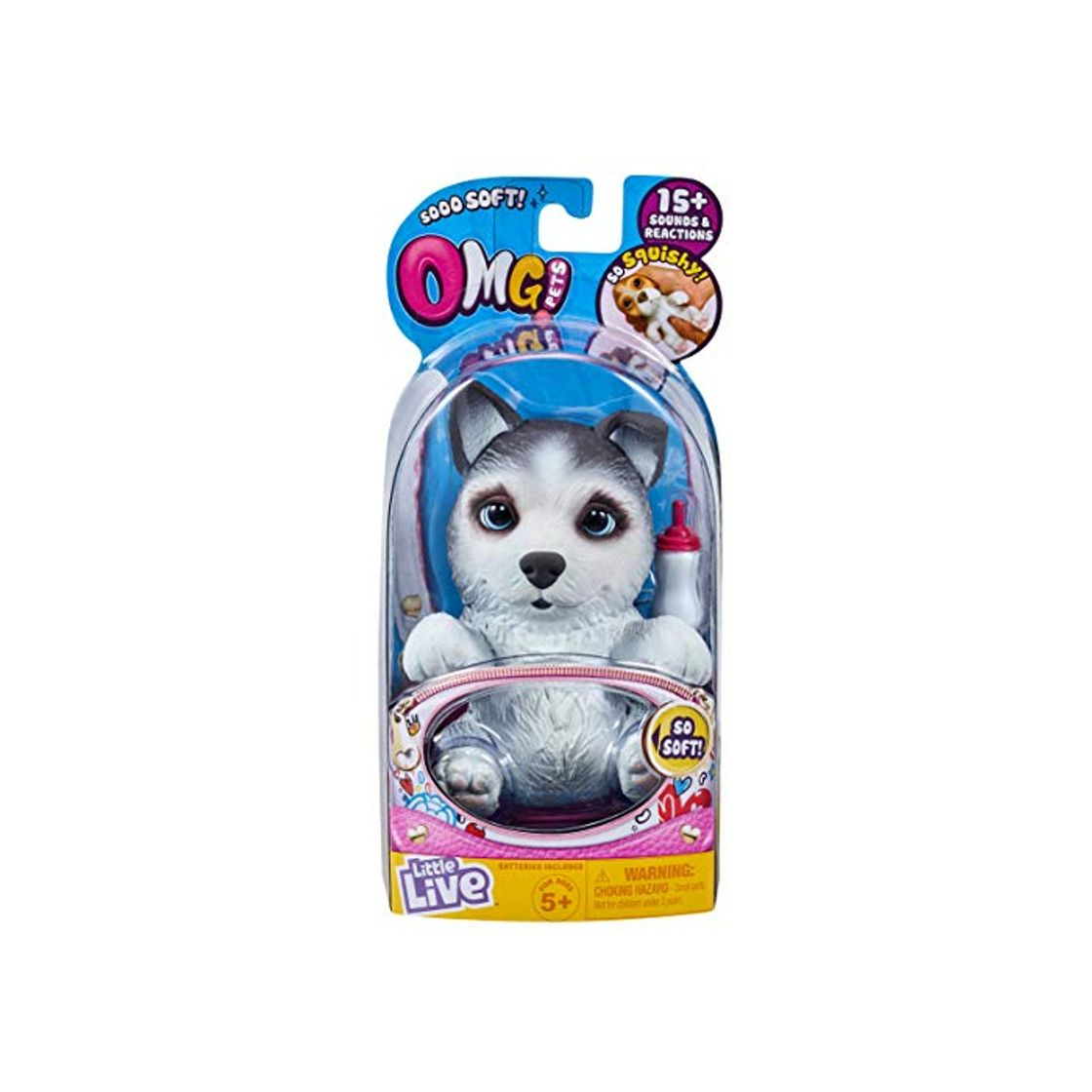 Producto little live pets 28919 OMG HUSKLES