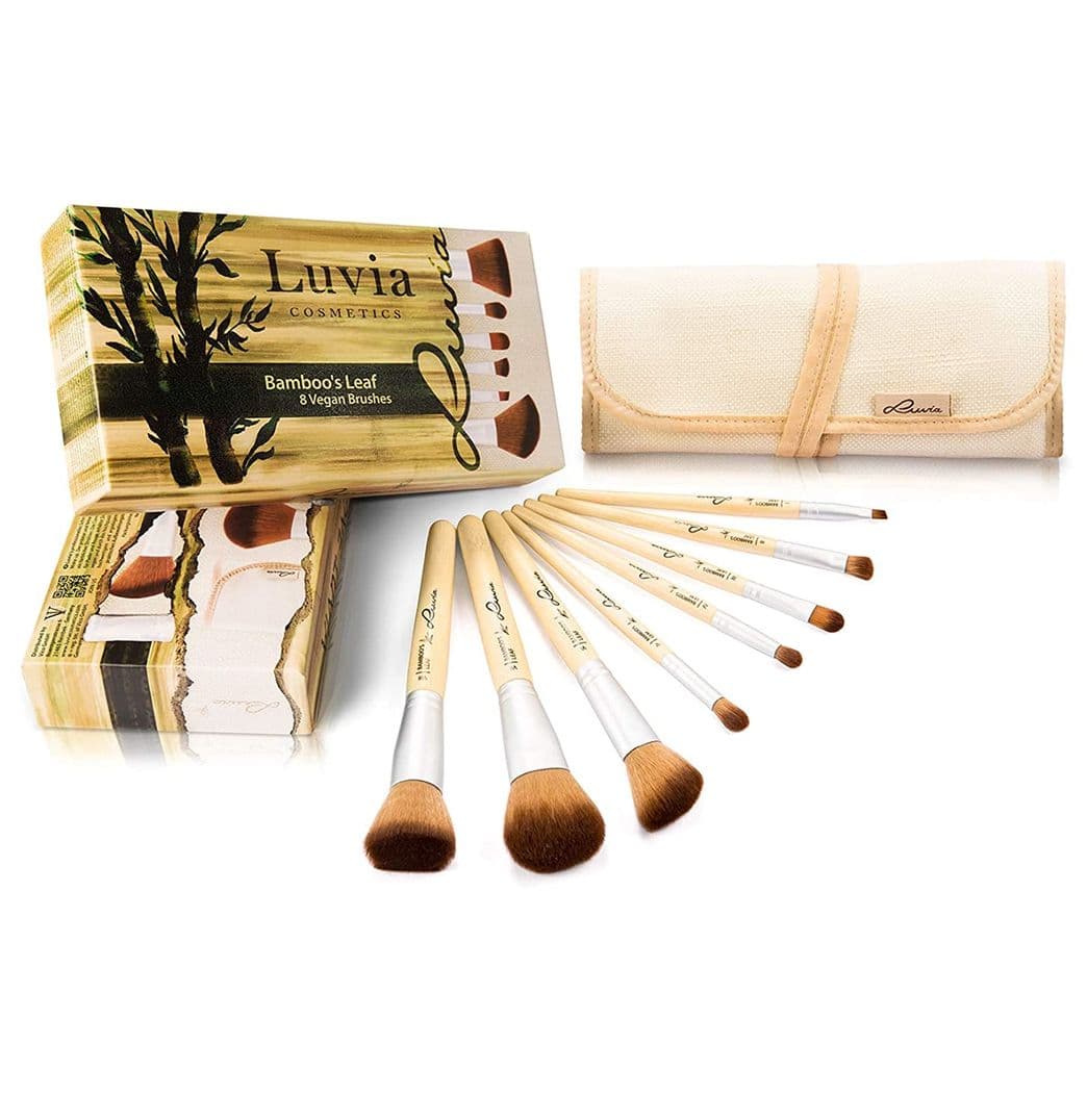 Fashion Luvia Pinsel Set Bamboo's Leaf - Amazon.de