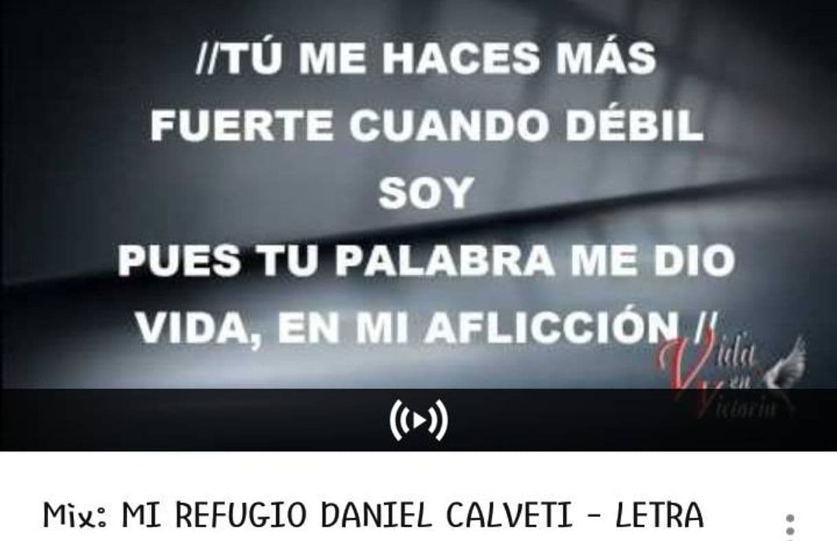 Music MI REFUGIO DANIEL CALVETI - LETRA - YouTube