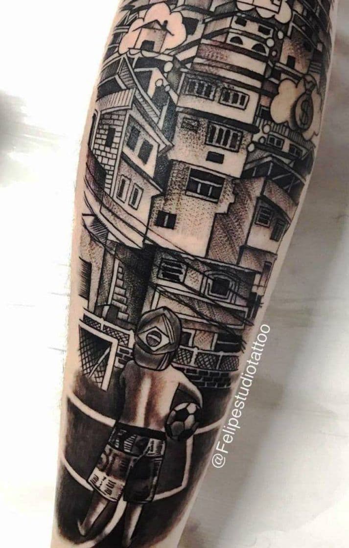 Moda Tatuagem favela