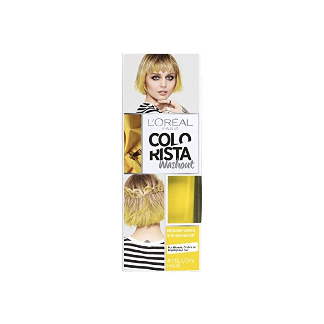 Product L 'Oreal colorista lavado amarillo neón semipermanente pelo