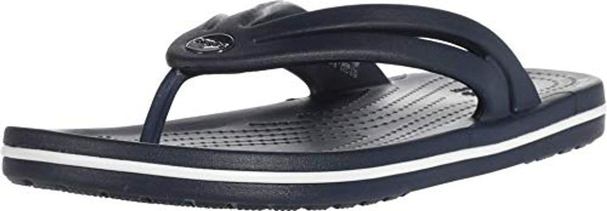 Moda Crocs Crocband Flip, Chanclas Unisex-Adult, Blue Navy, 41