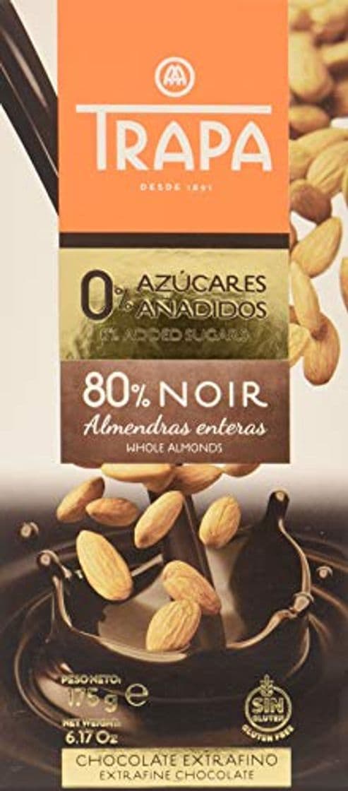 Product Trapa Chocolate Negro 80% Almendra