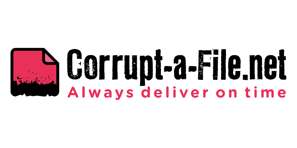 Fashion Corrupt a file - Corrupt file online, deliver on time!