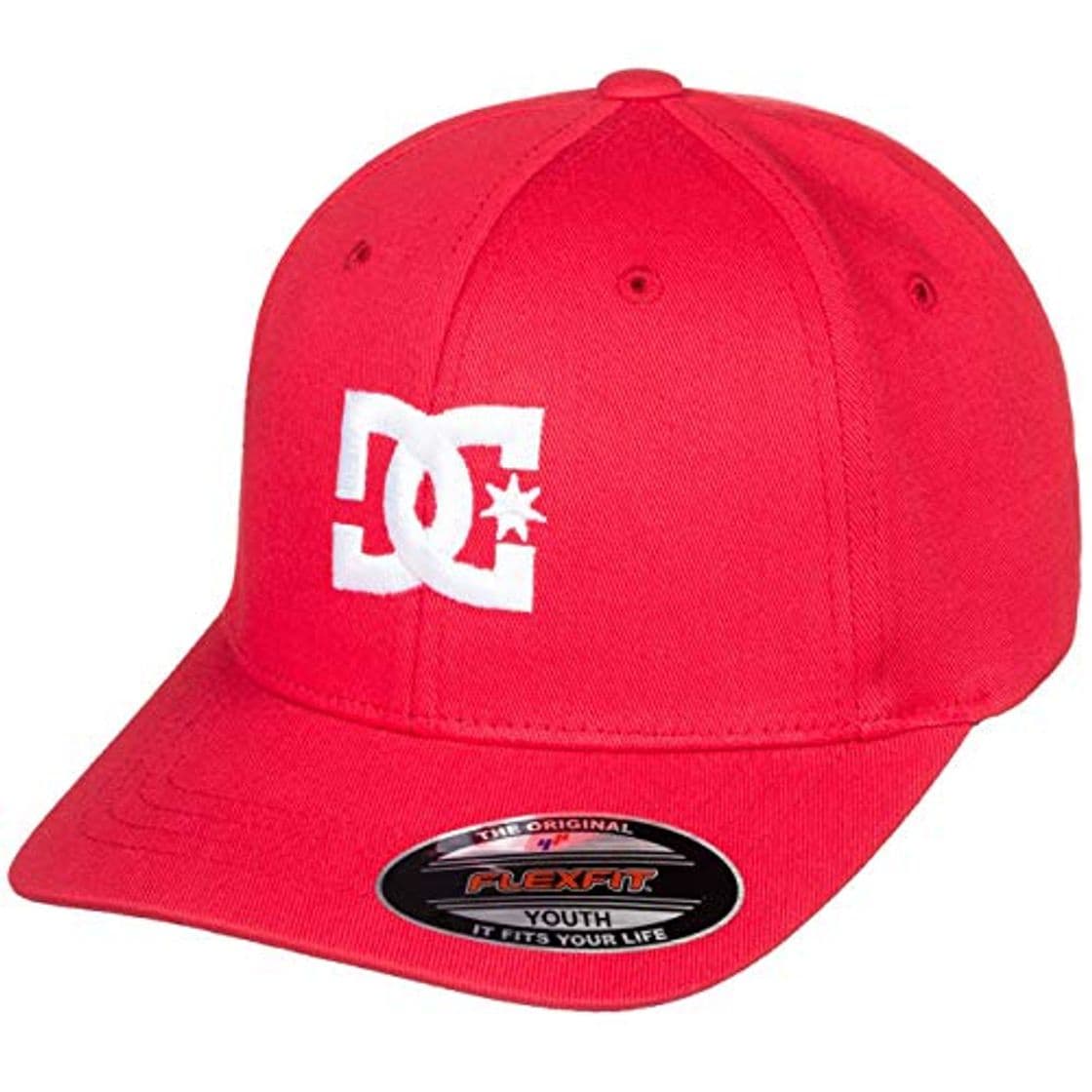 Fashion DC Shoes Cap Star-Gorra Flexfit para Chicos 8-16