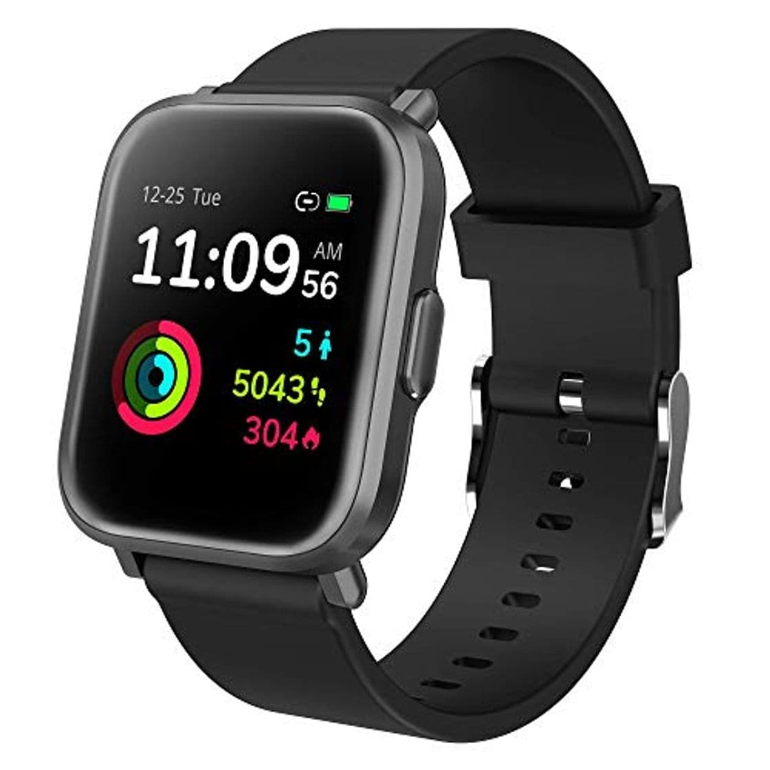 Product Reloj Inteligente Hombre Mujer, GRDE Smartwatch Fitness 24H Monitor de Oxigeno