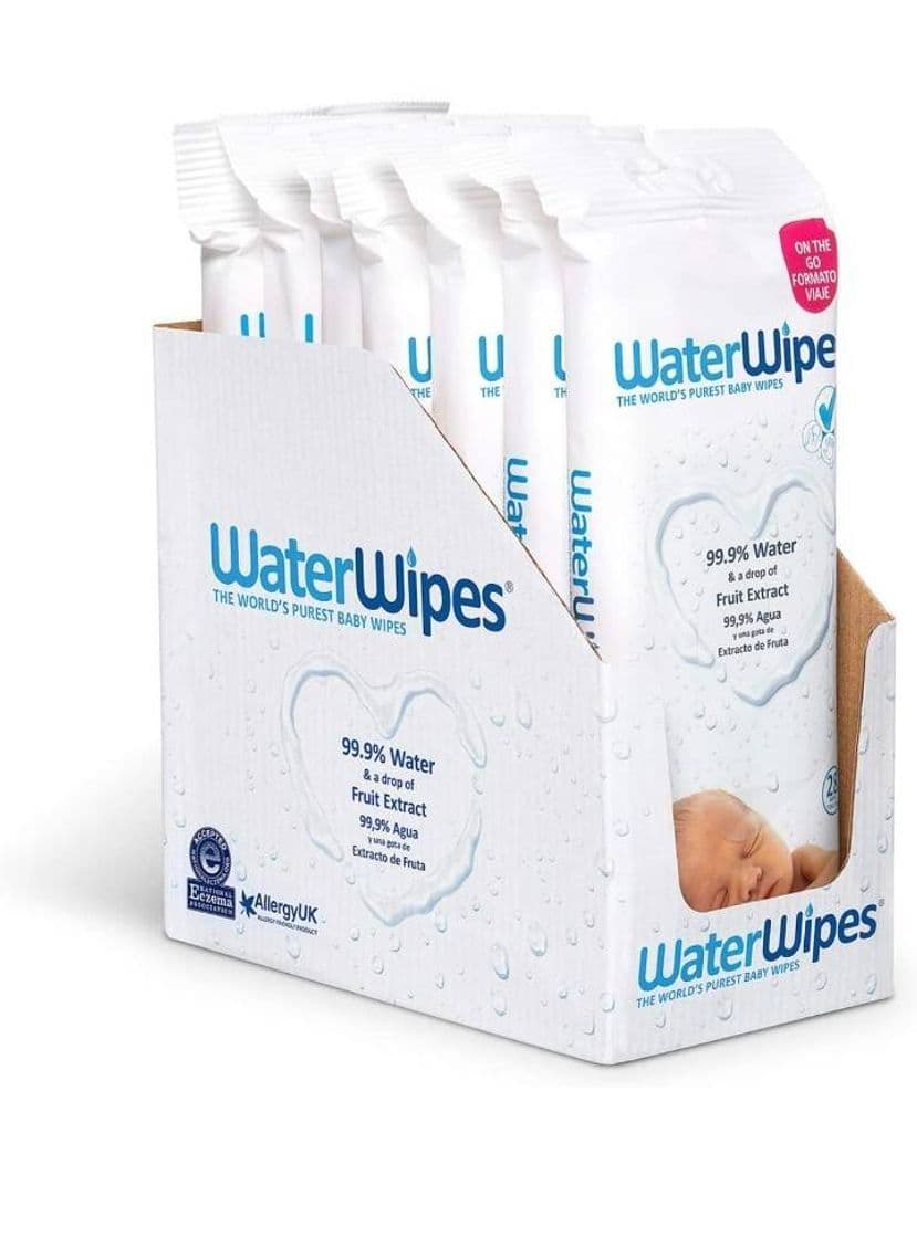 Moda Toallitas húmedas para bebés WaterWipes 