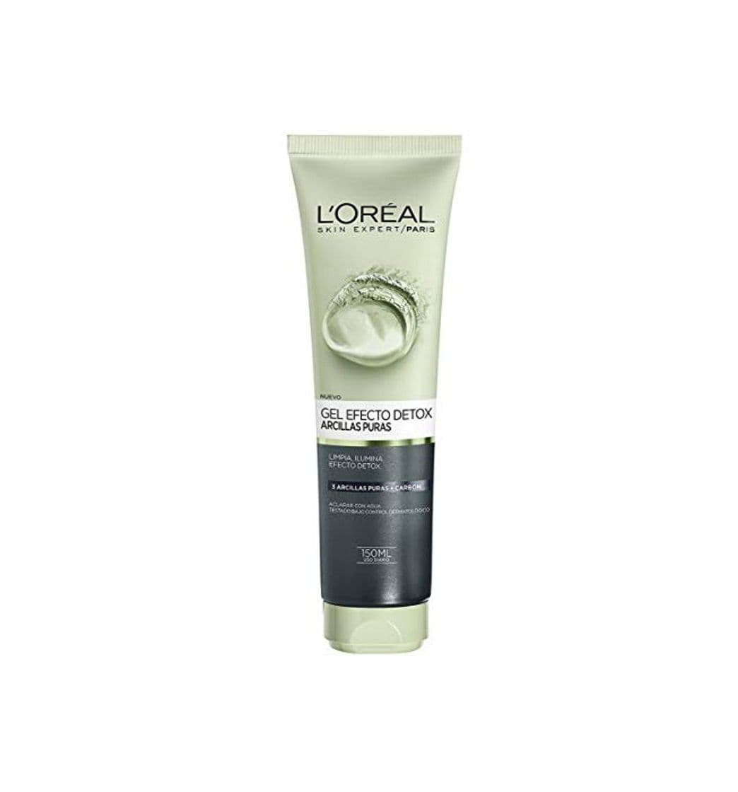 Beauty L'Oréal Paris Gel Limpiador Efecto Detox Arcillas Puras Negra