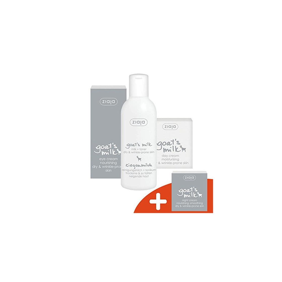 Beauty Leche de Cabra Cuidado Facial de Juego con Gratis del