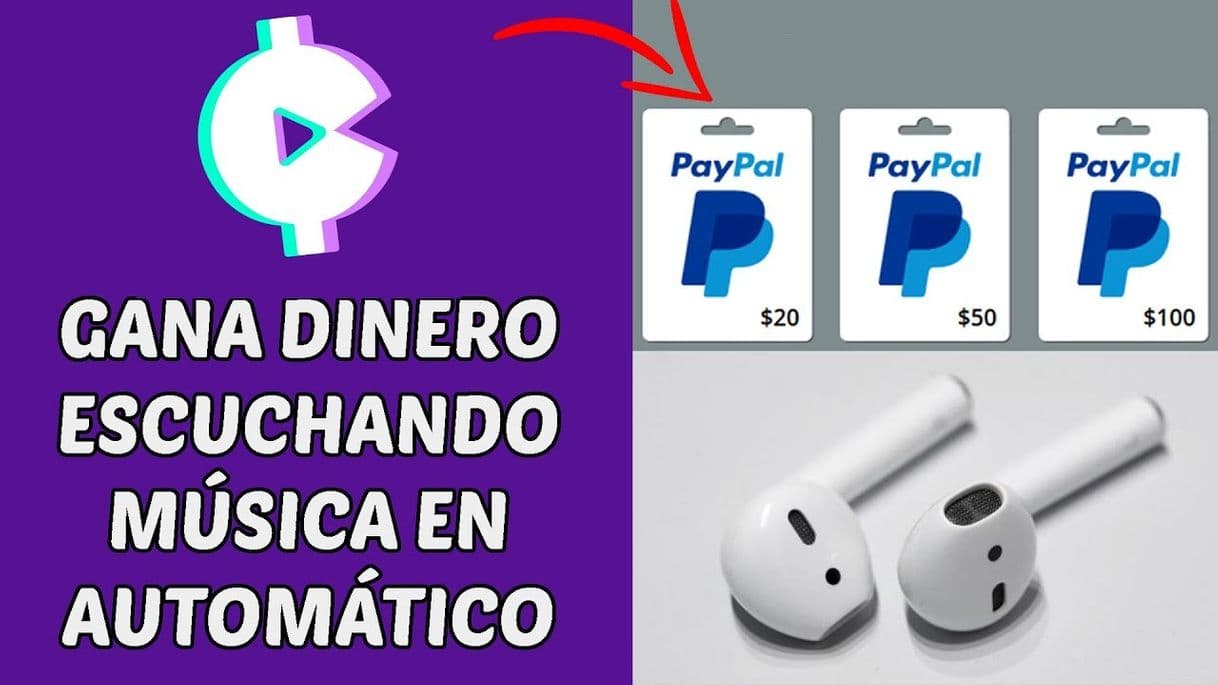 Fashion DINERO POR ESCUCHAR MÚSICA - Current cash Rewards