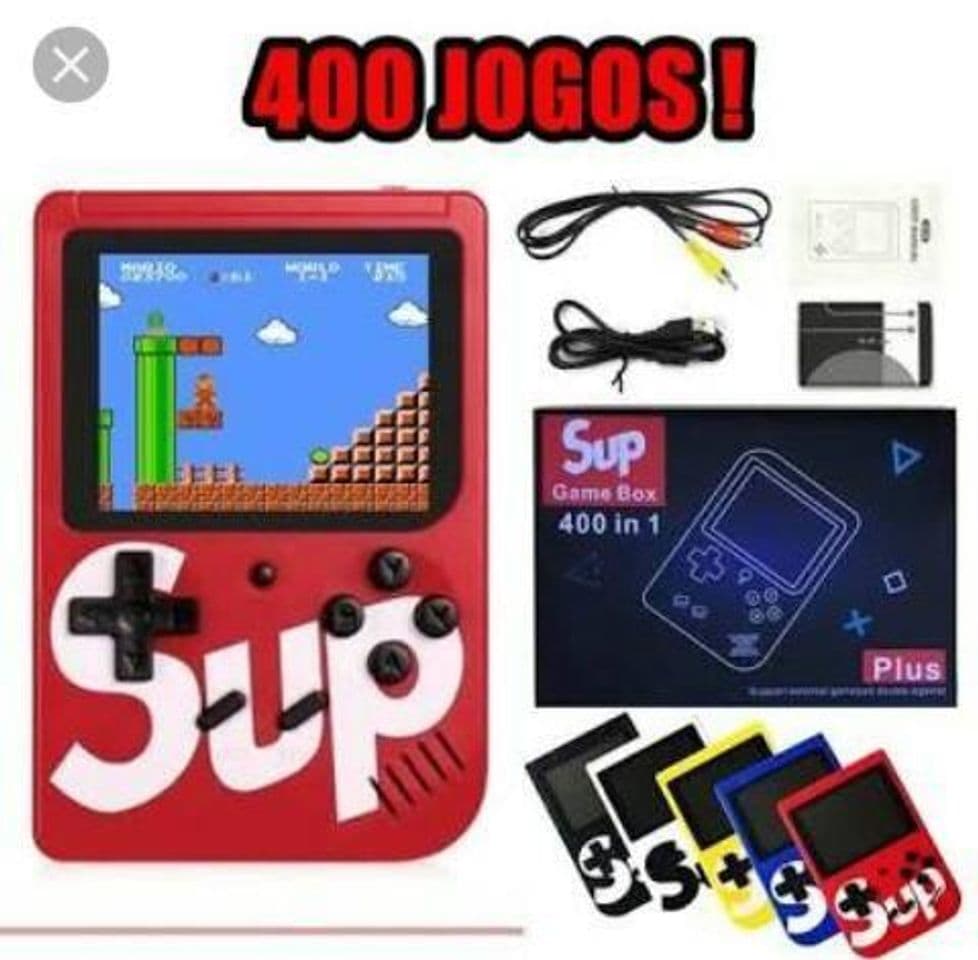 Product Mini Game Clássico Portátil Com 400 Jogos Super Console