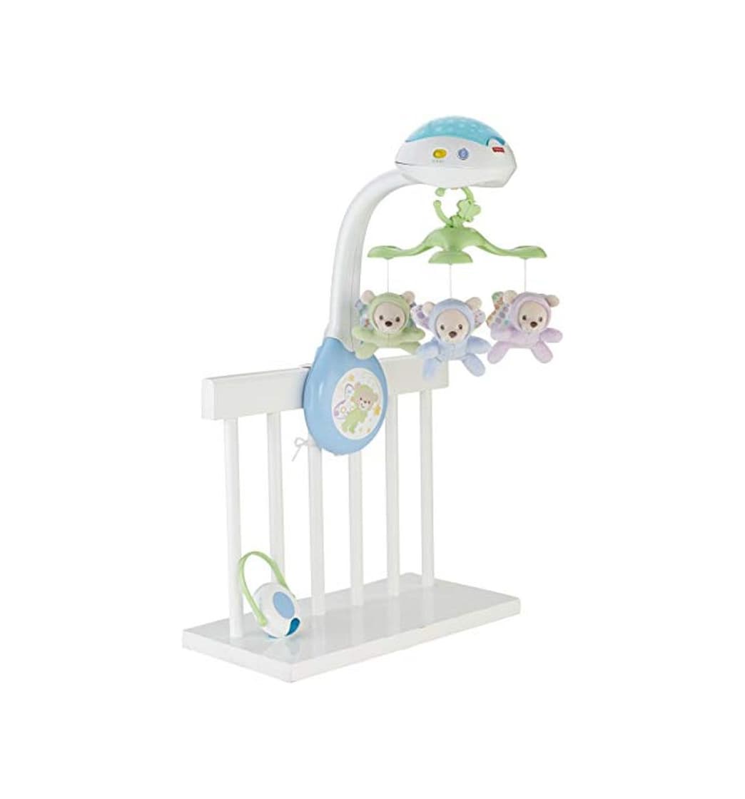 Product Fisher-Price Móvil ositos voladores, juguete de cuna proyector para bebé