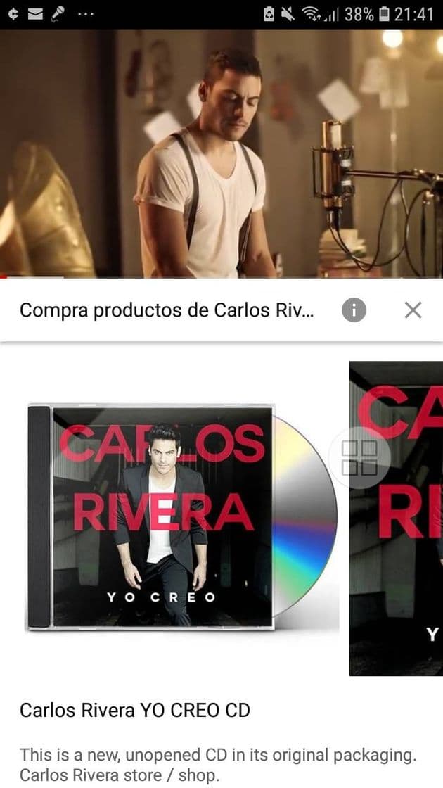 Music Carlos Rivera - Vuelves (Si Fuera Mía [Video Oficial]) - YouTube