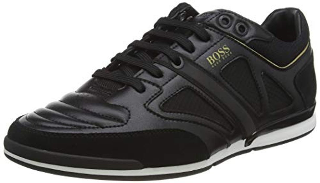 Fashion BOSS Saturn_lowp_strf 10214531 01, Zapatillas para Hombre, Negro