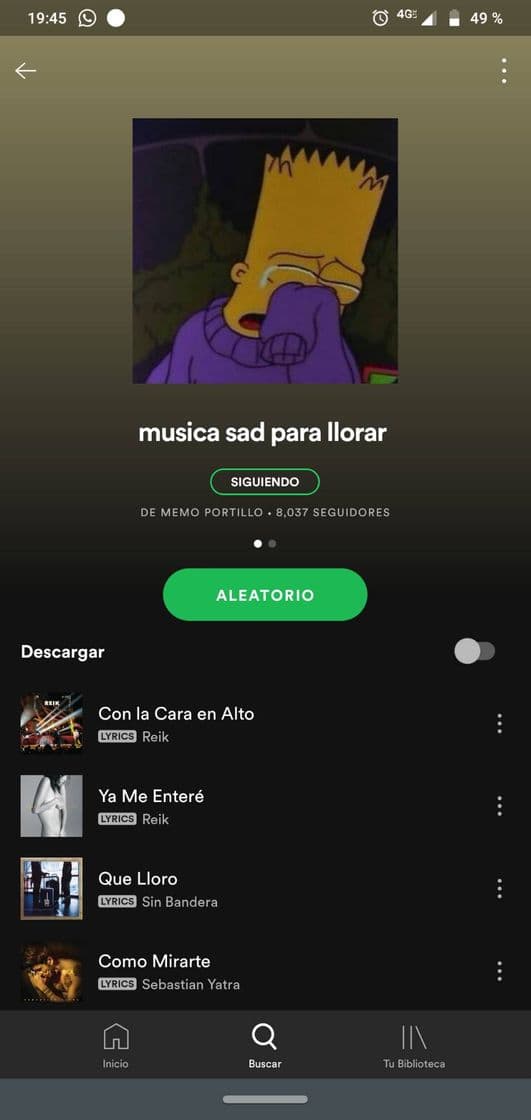 Music Música triste❤️