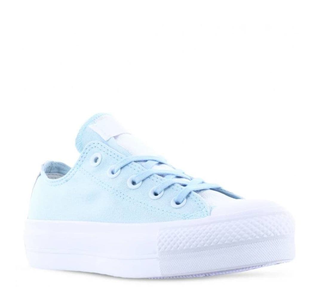 Fashion  Plataforma Converse - All Star - Celeste - Stad