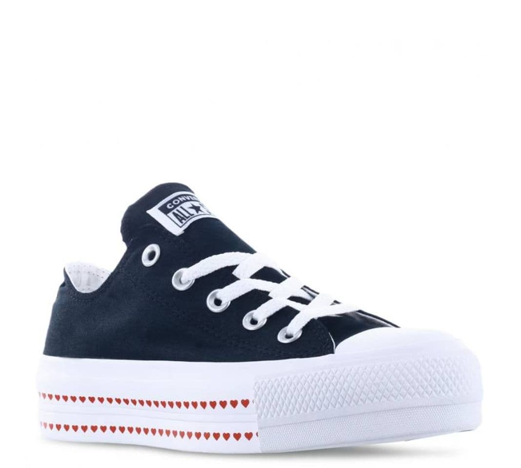 Fashion  Plataforma Converse - All Star - Negro 