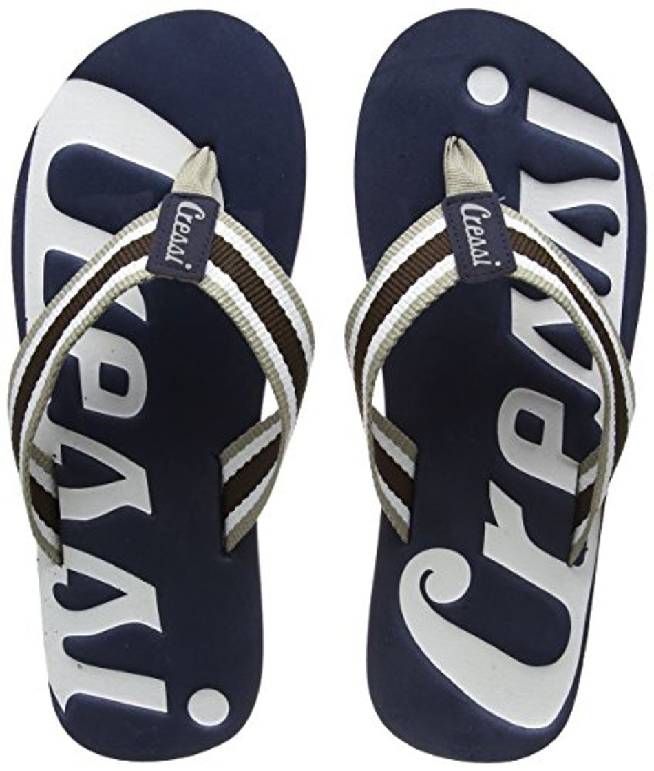 Moda Cressi Portofino, Chanclas Flip Flops, Hombre, Azul/Blanco