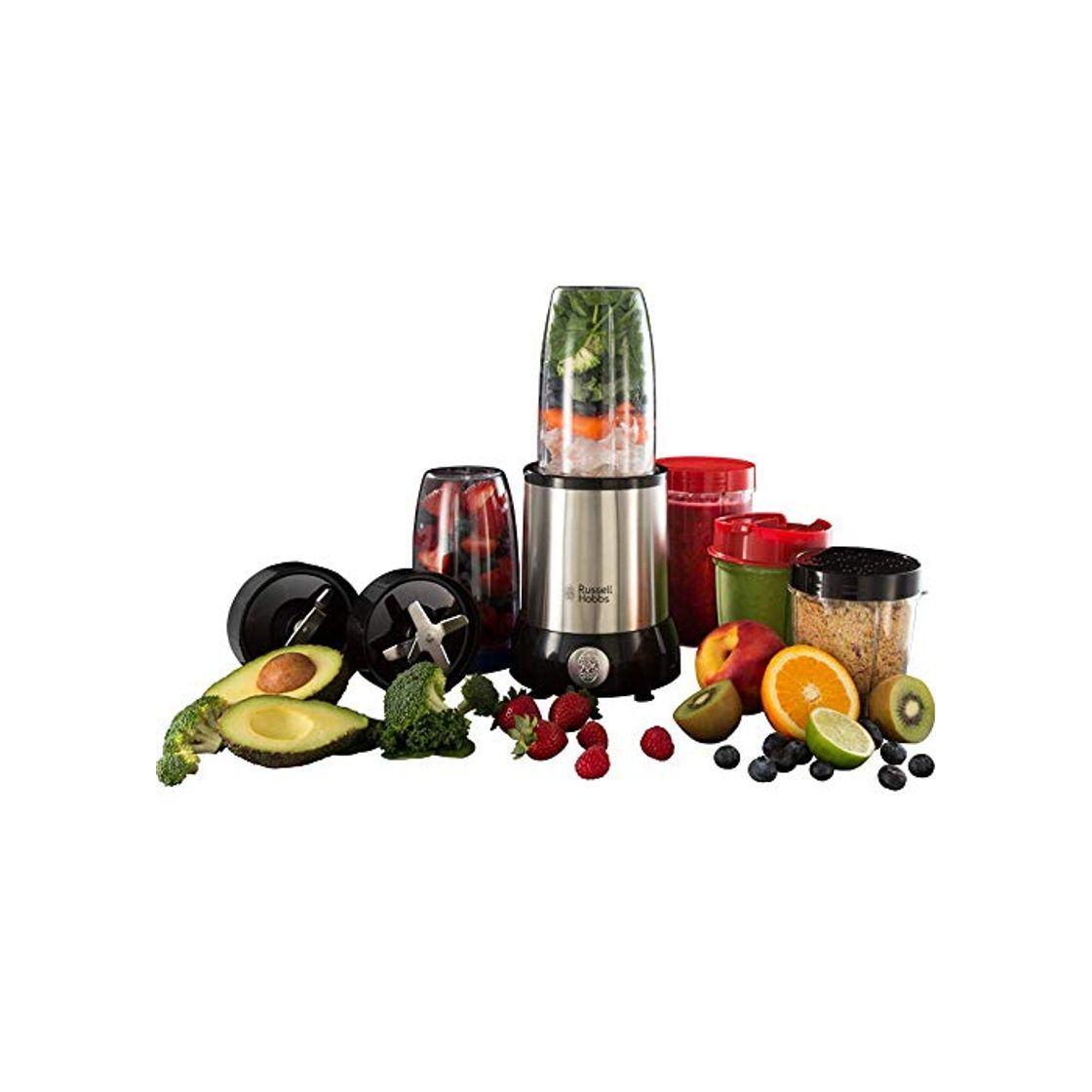 Elemento de la categoría hogar Russell Hobbs NutriBoost - Batidora de Vaso Individual