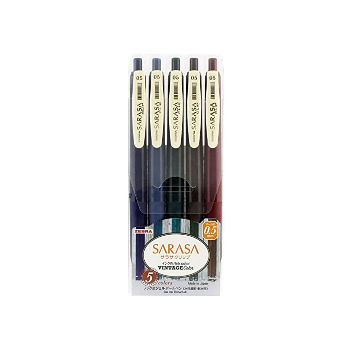 Producto Zebra gel ball pen Sarasa clip 0