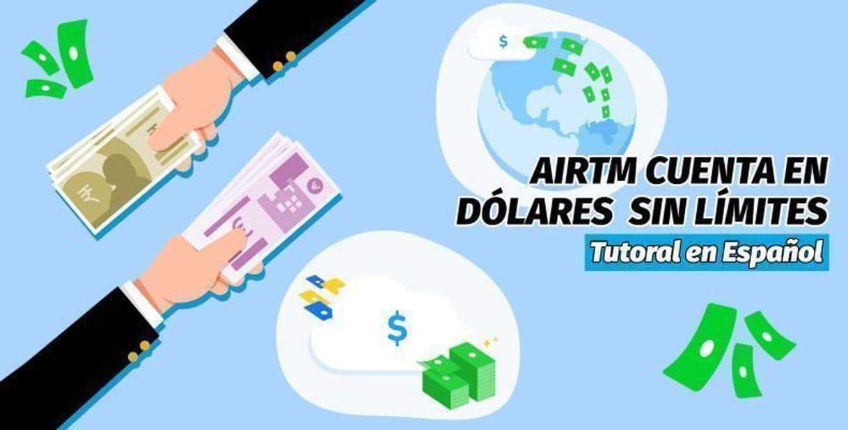 App AIRTM wallet multimonedas, pasa a tu cta y desde tu cuenta. 