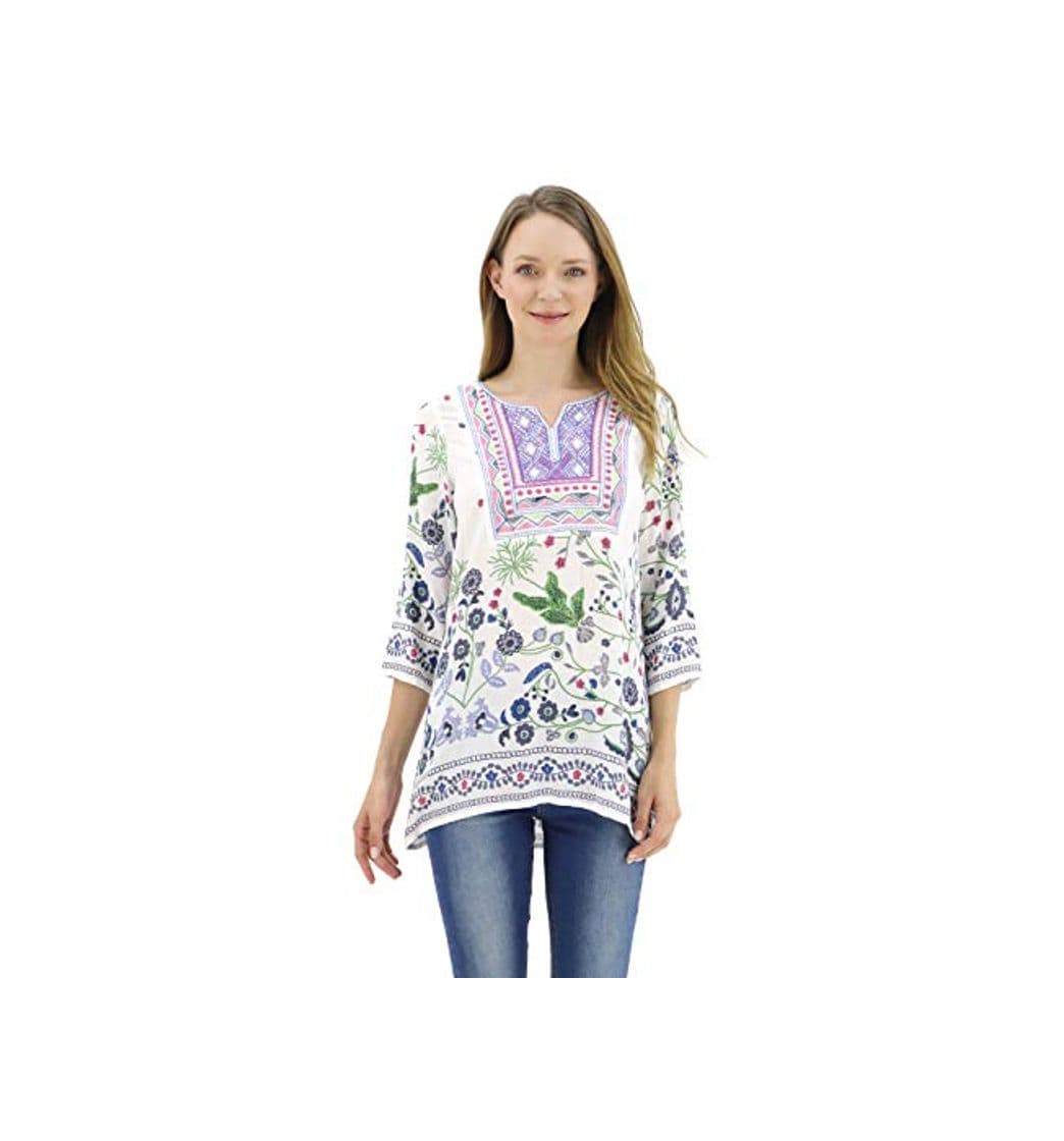 Producto Benancy Blusa bordada de manga 3