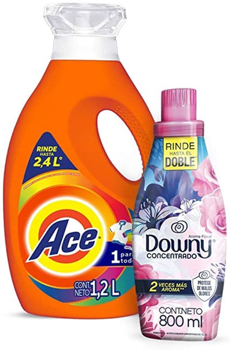 Producto Ace y downy 