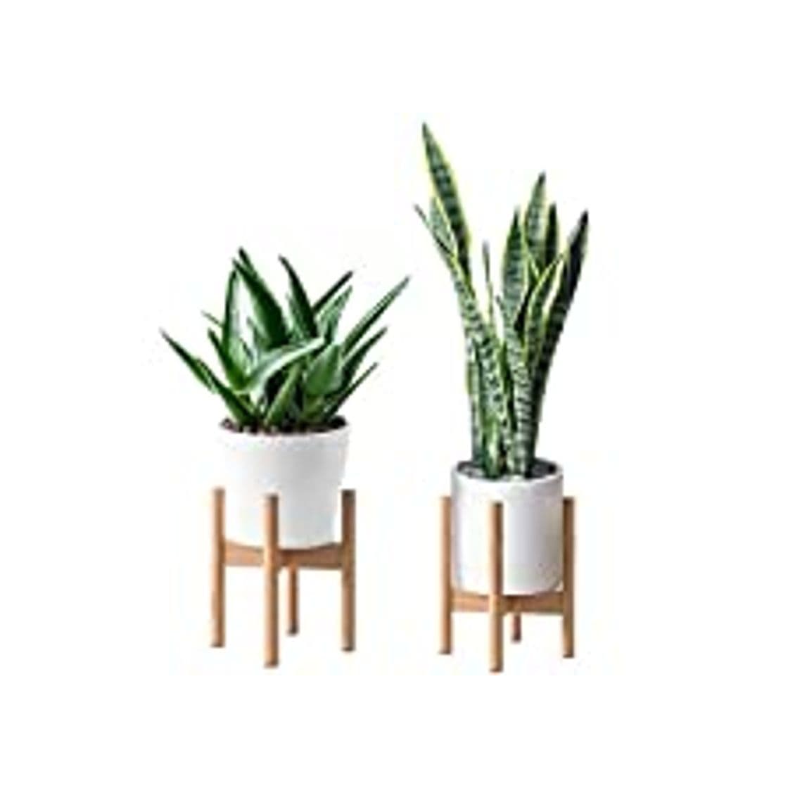 Product Soporte para Plantas,Soporte para Macetas Estantería de Flores de Madera de Mediados