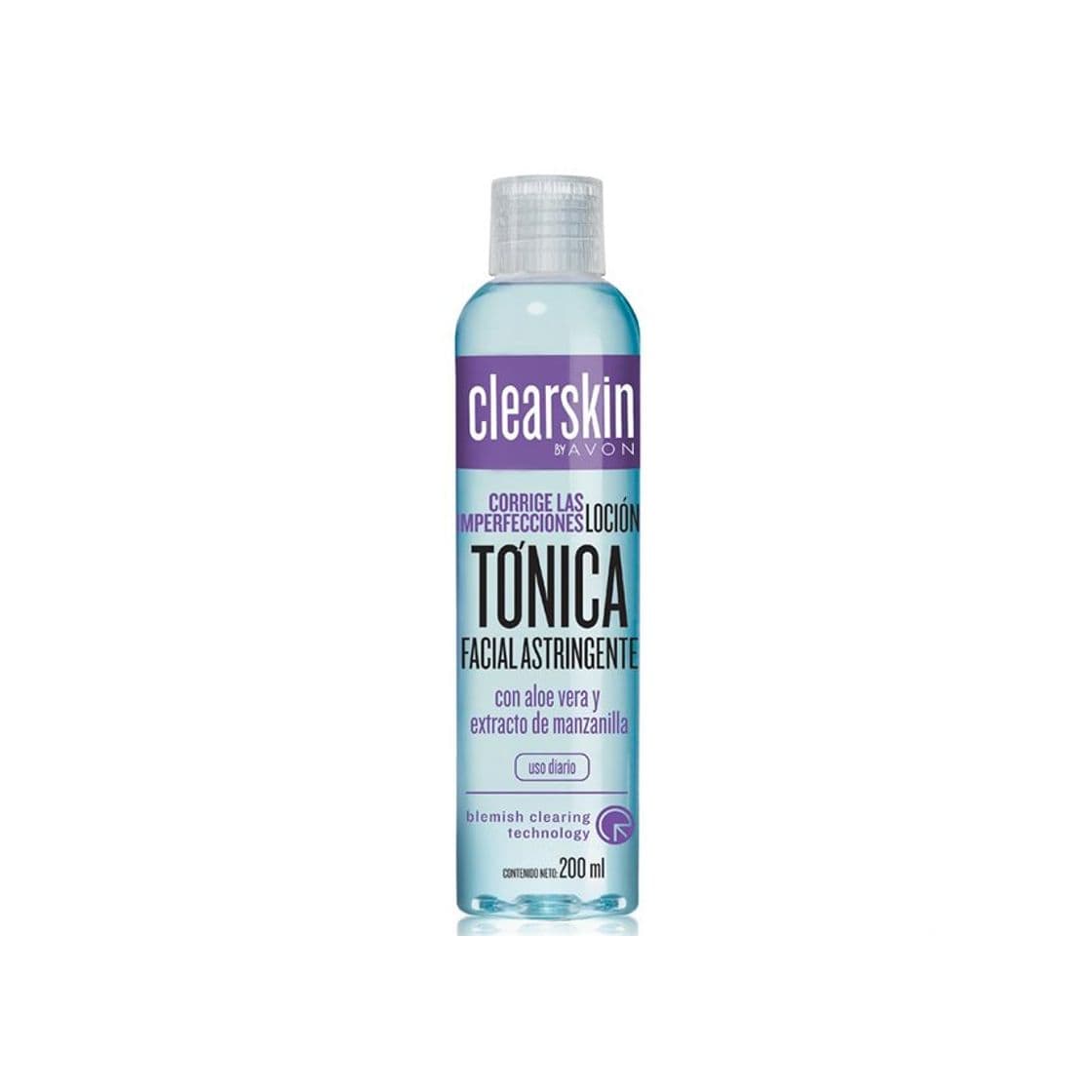 Producto Loción astringente avon acido salicílico tónico clearskin