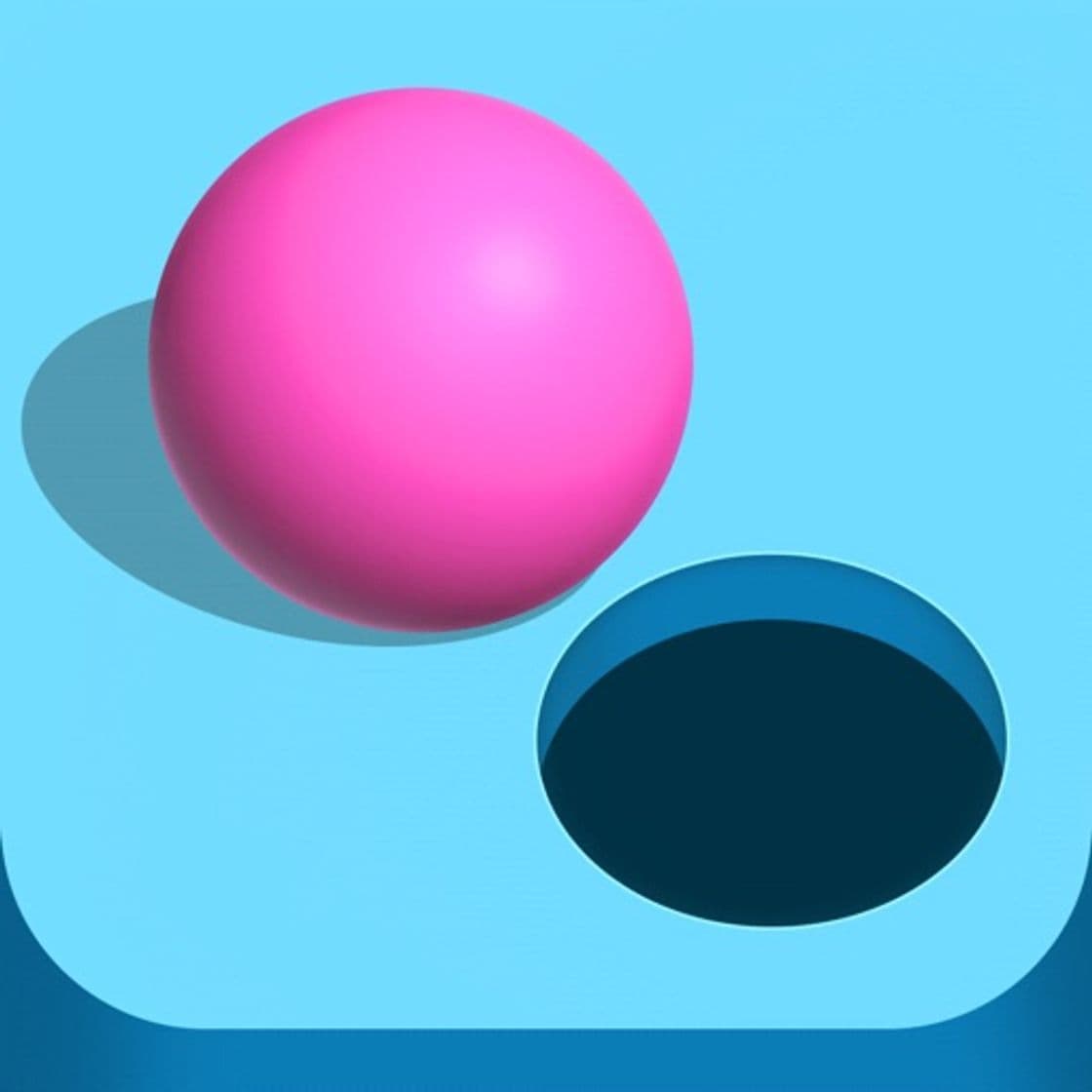 App Enter ball Hole - Flat scroll