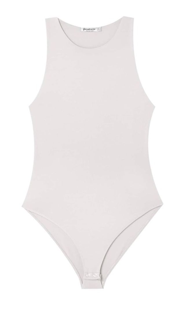 Moda Body gola halter - cru 