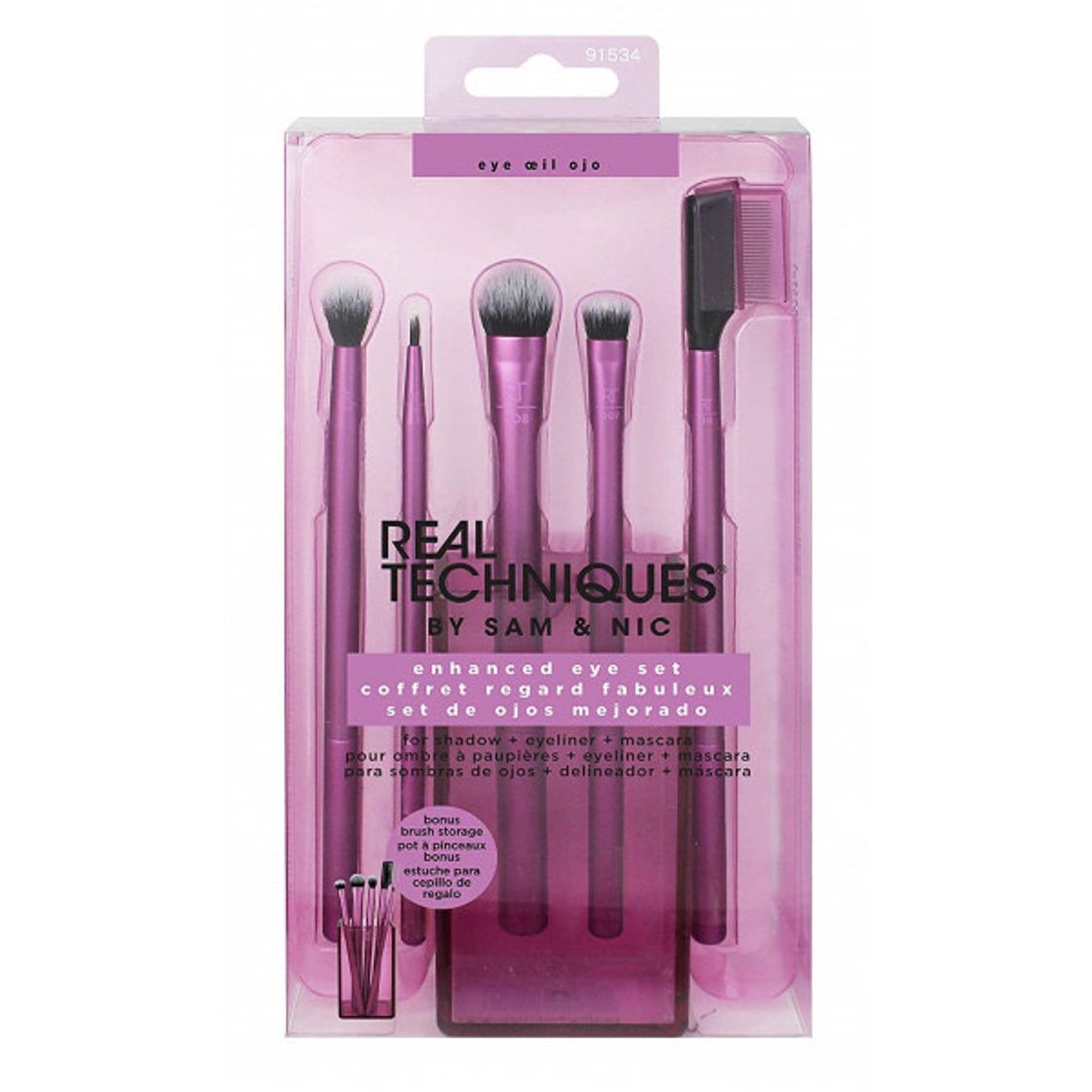 Moda Real Techniques Set Pincéis para os Olhos